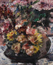 Blommor i en mässingshink - Lovis Corinth — vy av konstverket