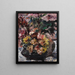 Blommor i en mässingshink - Lovis Corinth — inramlat konstverk på väggen