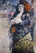 Carmencita Porträtt av Charlotte Berend-Corinth i spansk kostym - Lovis Corinth — vy av konstverket