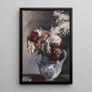 Lovis Corinth - Chrysanthemen im Krug.webp