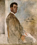 Franz Heinrich Corinth, konstnärernas far - Lovis Corinth — vy av konstverket