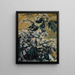 Fleurs de châtaignier - Lovis Corinth — inramlat konstverk på väggen