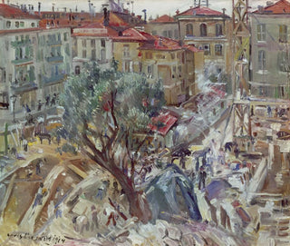 Ny byggnad i Monte-Carlo - Lovis Corinth — vy av konstverket