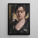 Portrait de Charlotte Corinth - Lovis Corinth — inramlat konstverk på väggen