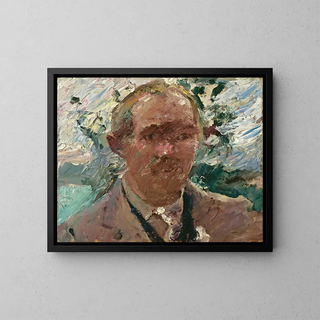 Lovis Corinth - Selfportrait at Walchensee.webp