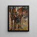 Partir en balade - Lovis Corinth — inramlat konstverk på väggen