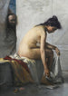 Suzanne i badet - Lovis Corinth — vy av konstverket
