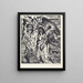 L'expulsion du paradis L'expulsion du paradis - Lovis Corinth — inramlat konstverk på väggen