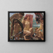 Les Armes de Mars - Lovis Corinth — inramlat konstverk på väggen