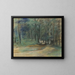 Sentier forestier - Lovis Corinth — inramlat konstverk på väggen