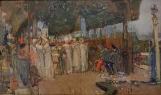 LucOlivier Merson - La musique au Moyen Age.webp