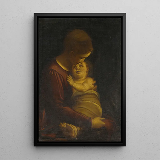Luca Cambiaso - Madonna And Child.webp