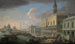 Vue du Molo Venise vers l'ouest - Luca Carlevarijs — vy av konstverket