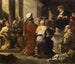 Le Christ parmi les docteurs - Luca Giordano — vy av konstverket