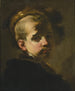 Porträtt av en pojke med en pälsmössa - Luca Giordano — vy av konstverket