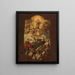 L'Assomption de la Vierge - Luca Giordano — inramlat konstverk på väggen