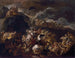 La bataille d'Israël et d'Amalek - Luca Giordano — vy av konstverket