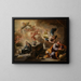 Le rêve de saint Joseph - Luca Giordano — inramlat konstverk på väggen