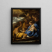 La Fuite en Égypte - Luca Giordano — inramlat konstverk på väggen