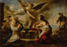 Le Sacrifice de Manoah - Luca Giordano — vy av konstverket