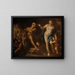 Venus i Vulcans smedja - Luca Giordano — inramlat konstverk på väggen