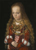 En prinsessa av Sachsen - Lucas Cranach den äldre — vy av konstverket