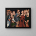Le Christ bénissant les enfants - Lucas Cranach l'Ancien — inramlat konstverk på väggen