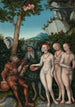 Jugement de Pâris - Lucas Cranach den äldre — vy av konstverket