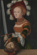 Judith med Holofernes huvud - Lucas Cranach den äldre — vy av konstverket