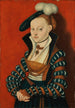 Porträtt av Christiane d'Eulenau - Lucas Cranach den äldre — vy av konstverket