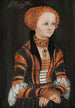Porträtt av heliga Birgitta av Sverige - Lucas Cranach den äldre — vy av konstverket