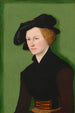 Portrait av en kvinna - Lucas Cranach den äldre — vy av konstverket
