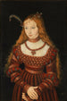 Sibylle de Clèves - Lucas Cranach den äldre — vy av konstverket