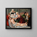 La Lamentation - Lucas Cranach den Äldre — inramlat konstverk på väggen