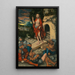 La Résurrection - Lucas Cranach den Äldre — inramlat konstverk på väggen