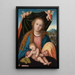 Vierge à l'Enfant - Lucas Cranach l'Ancien — inramlat konstverk på väggen