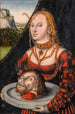 Salomé - Lucas Cranach den yngre — vy av konstverket
