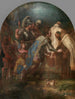 Saint Louis IX, Frankrikes kung, mottar Pierre de Corbie - Lucas Franchoys den Yngre — vy av konstverket