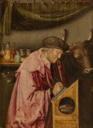 Lucas Van Leyden - Saint Luke.webp
