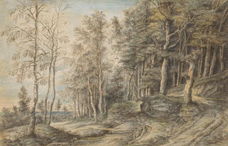 Lucas van Uden - Boslandschap.webp
