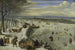 Vue d'Anvers avec l'Escaut Gelé - Lucas van Valckenborch — vy av konstverket