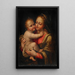 Madone med Barn - Lucia Anguissola — vy av konstverket