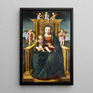 Ludovico Brea - The Virgin and Child Enthroned.webp