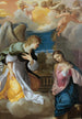 Annunciation - Ludovico Carracci — vy av konstverket