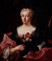 Portrait de Faustine Bordoni - Ludovico Mazzanti — vy av konstverket