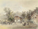 La laiterie à Vorderbrühl près de Vienne - Ludwig Czerny — vy av konstverket