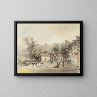 Ludwig Czerny - Die Meierei in der Vorderbrhl bei Wien.webp