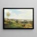 Vue de Zeiselmauer-Wolfpassing près de Tulln - Ludwig Halauska — inramlat konstverk på väggen