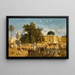 Dar el Ber Tunis - Ludwig Hans Fischer — inramlat konstverk på väggen