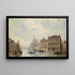Venise - Ludwig Hermann — inramlat konstverk på väggen